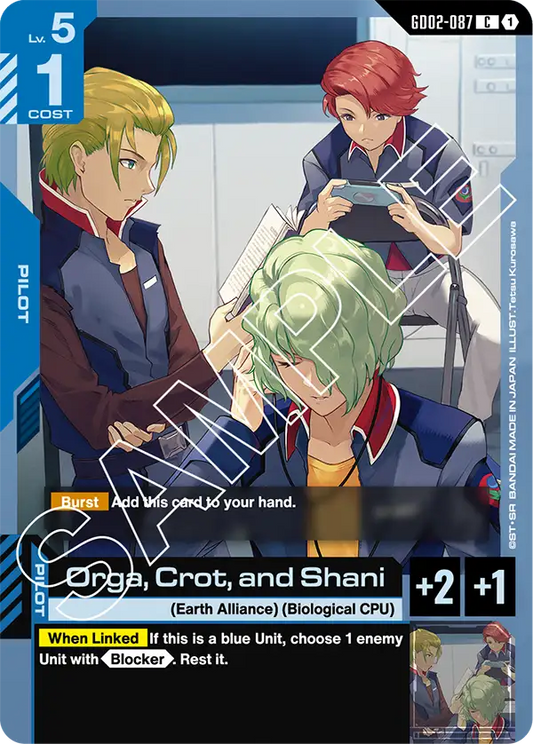 GD02-087/Orga, Crot, and Shani C GD02