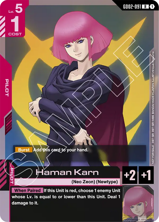 GD02-091/Haman Karn R Gundam Promo