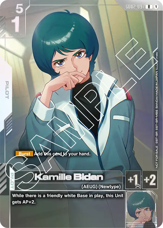 GD02-097/Kamille Bidan R Gundam Promo
