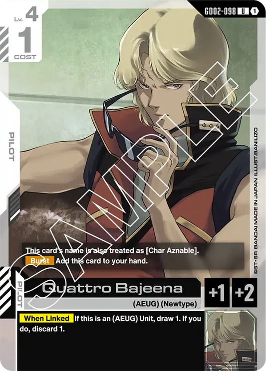 GD02-098/Quattro Bajeena U GD02