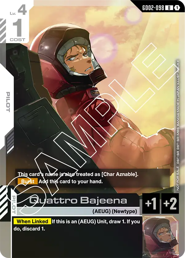 GD02-098/Quattro Bajeena U