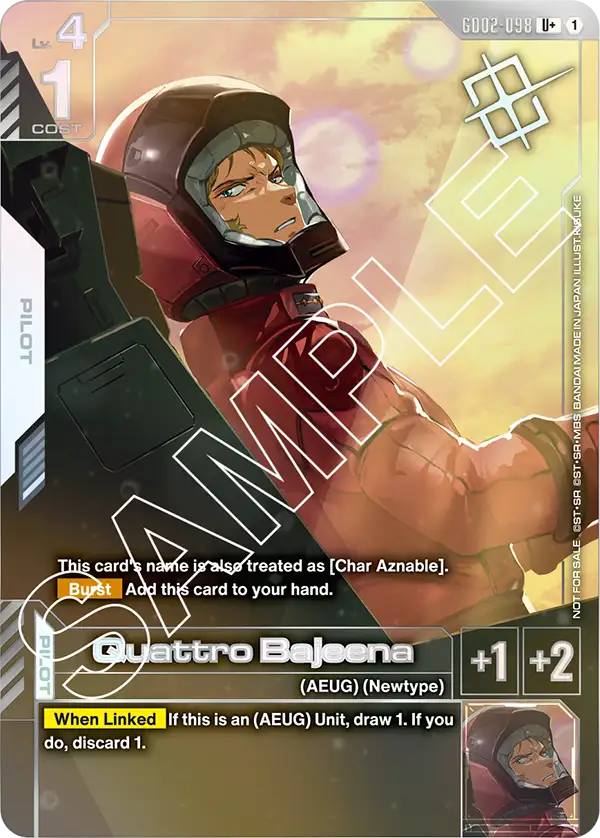 GD02-098/Quattro Bajeena U+