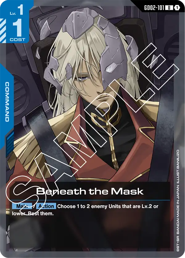 GD02-101/Beneath the Mask U GD02