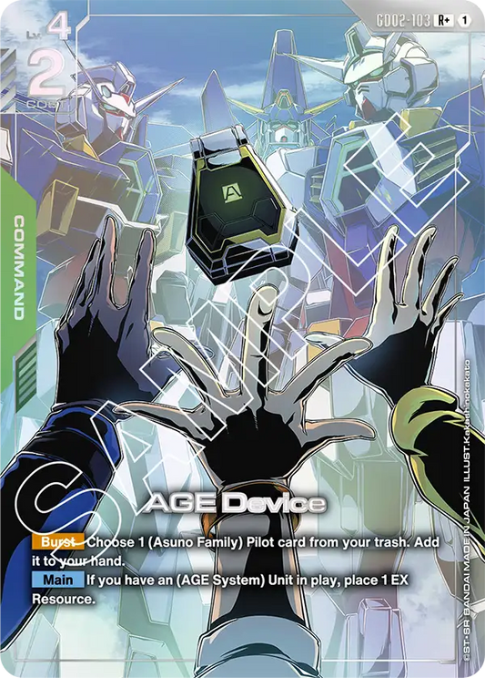 GD02-103/AGE Device R+ GD02