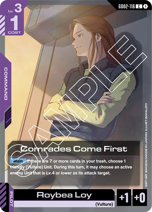 GD02-116/Comrades Come First C GD02