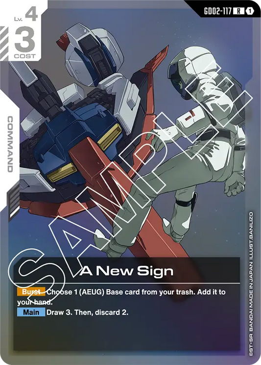 GD02-117/A New Sign R GD02