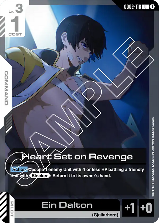 GD02-118/Heart Set on Revenge U GD02