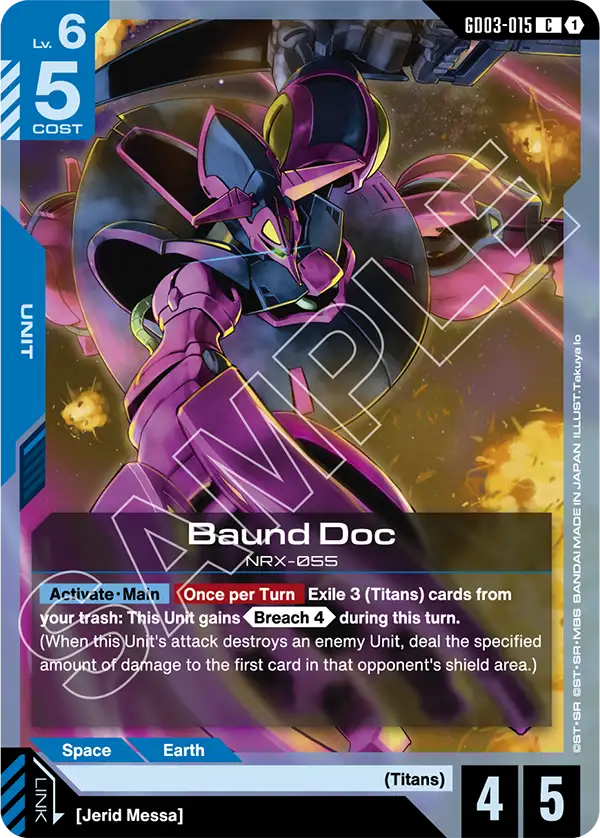 GD03-015/Baund Doc C GD03
