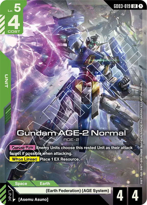 GD03-019/Gundam AGE-2 Normal LR GD03