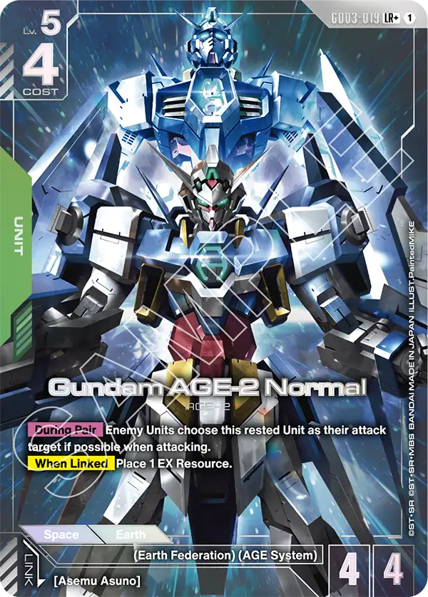GD03-019/Gundam AGE-2 Normal LR+ GD03