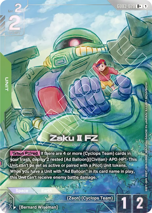 GD03-020/Zaku ? FZ R+ GD03