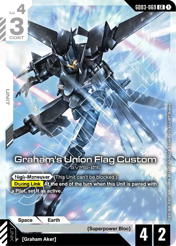 GD03-069/Graham's Union Flag Custom LR