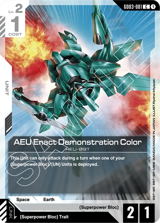 GD03-081/AEU Enact Demonstration Color C GD03