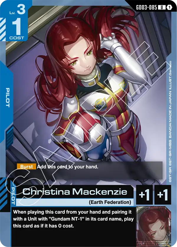 GD03-085/Christina Mackenzie U GD03
