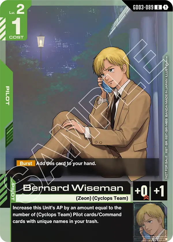 GD03-089/Bernard Wiseman U