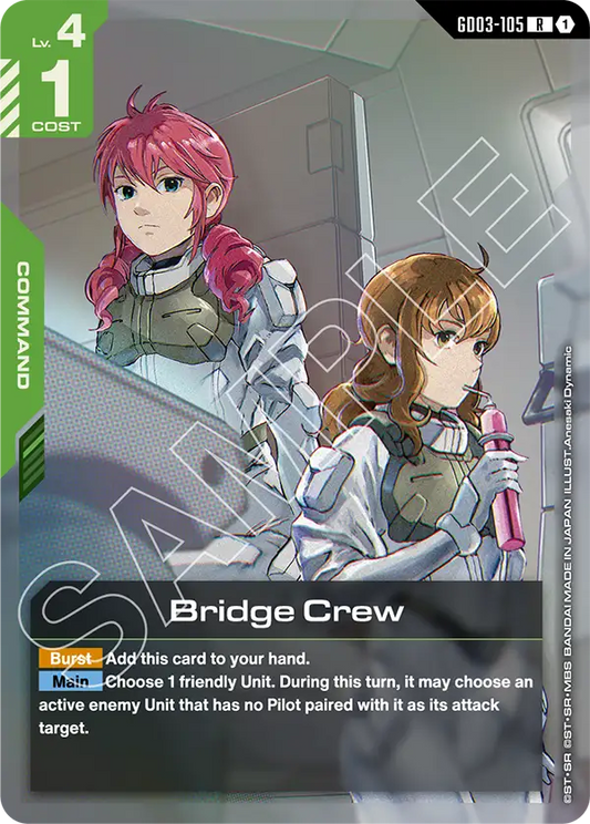 GD03-105/Bridge Crew R GD03