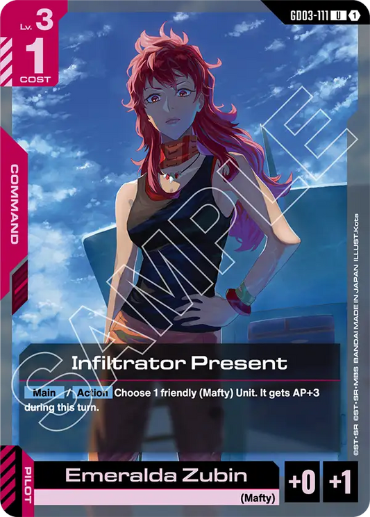 GD03-111/Infiltrator Present U GD03