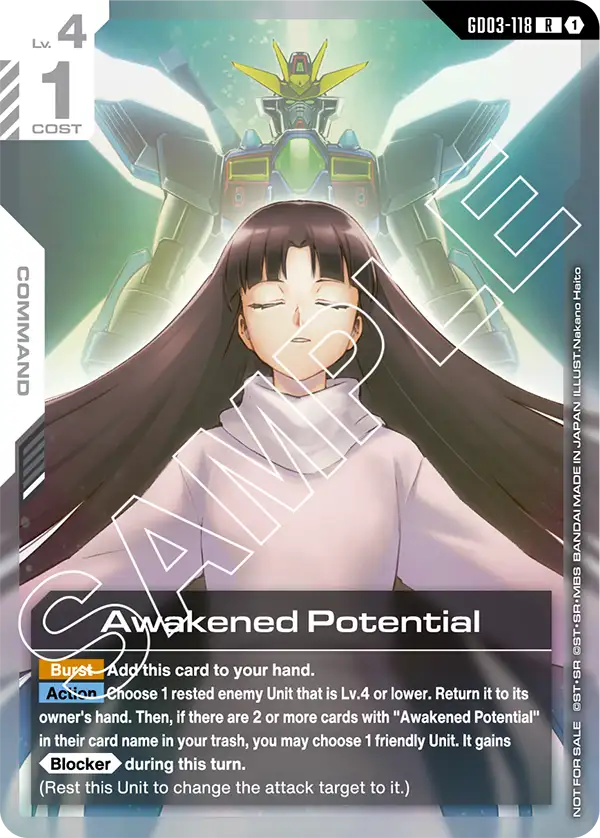 GD03-118/Awakened Potential R