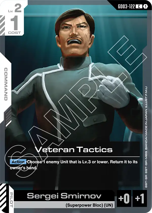 GD03-122/Veteran Tactics C GD03