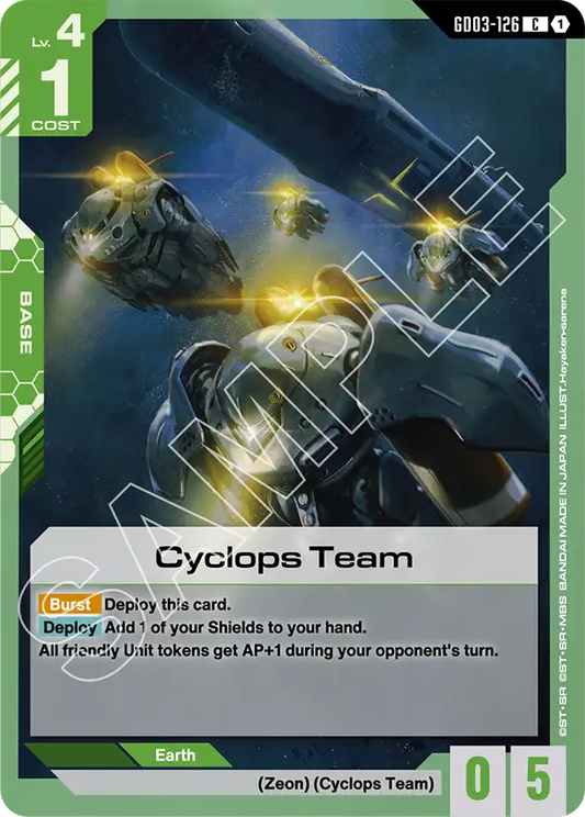 GD03-126/Cyclops Team C GD03