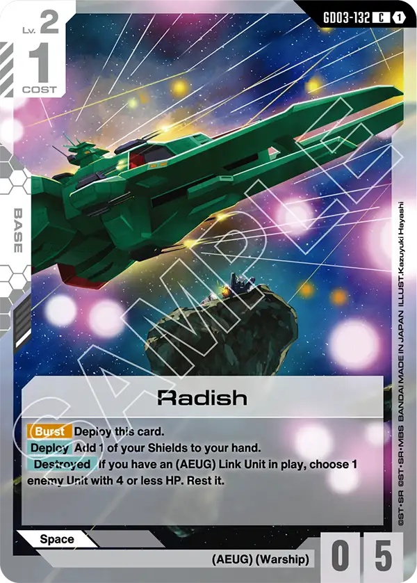 GD03-132/Radish C GD03
