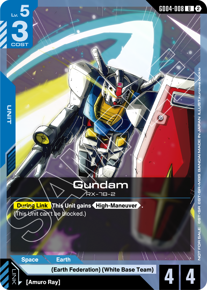 GD04-008/Gundam U (Foil) Gundam Promo