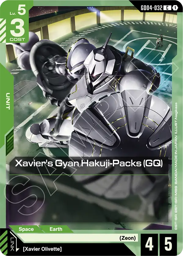 GD04-032/Xavier's Gyan Hakuji-Packs (GQ) C