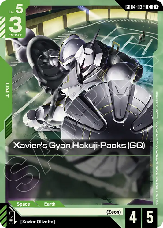 GD04-032/Xavier's Gyan Hakuji-Packs (GQ) C GD04