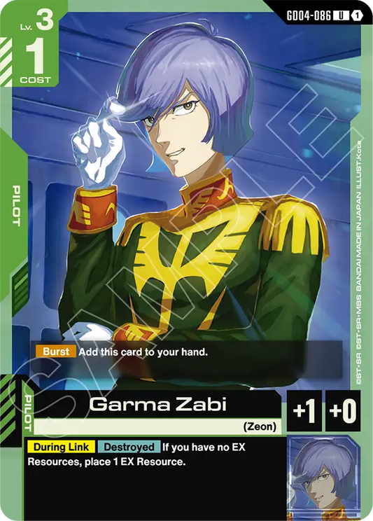 GD04-086/Garma Zabi U GD04