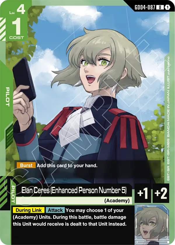 GD04-087/Elan Ceres (Enhanced Person Number 5) U