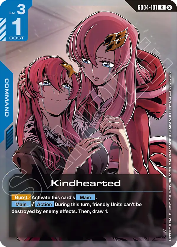 GD04-101/Kindhearted R Gundam Promo