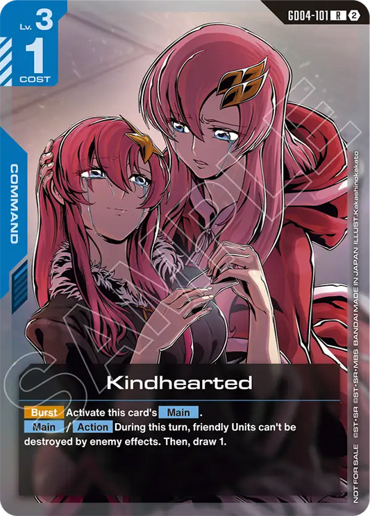 GD04-101/Kindhearted R Gundam Promo