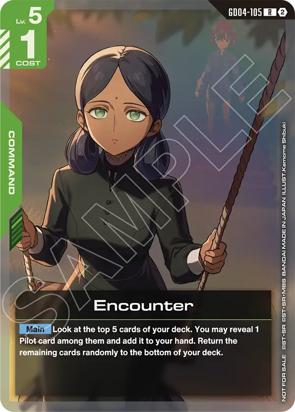 GD04-105/Encounter R Gundam Promo
