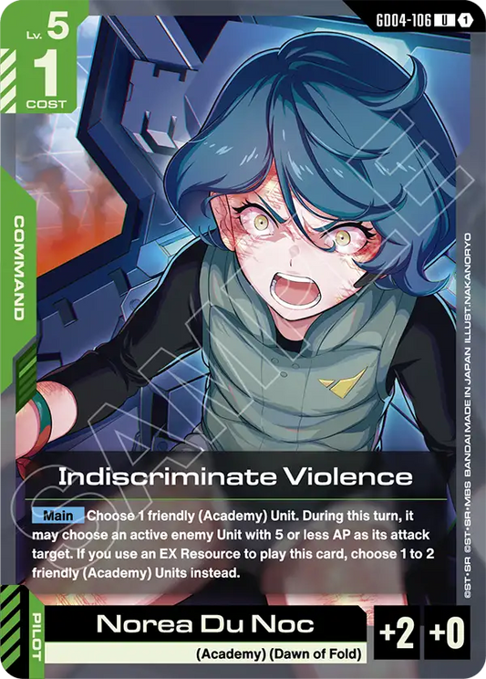 GD04-106/Indiscriminate Violence U GD04