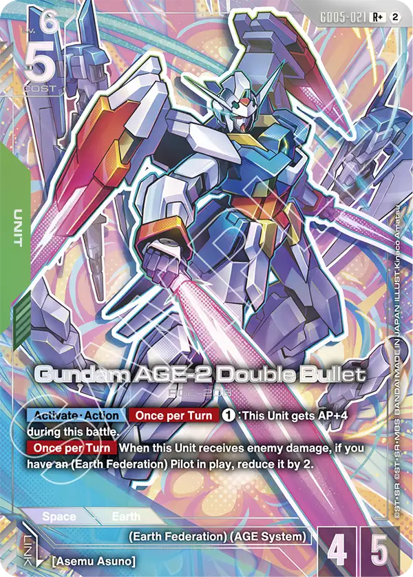 GD05-021/Gundam AGE-2 Double Bullet R+