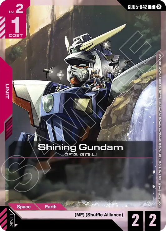 GD05-042/Shining Gundam C Gundam Promo