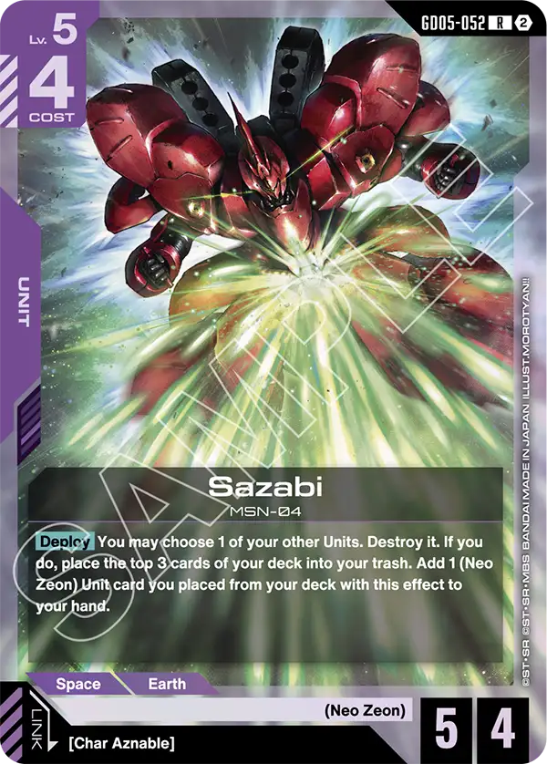 GD05-052/Sazabi R