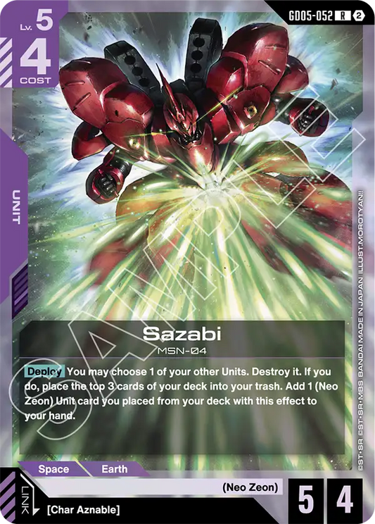 GD05-052/Sazabi R GD05