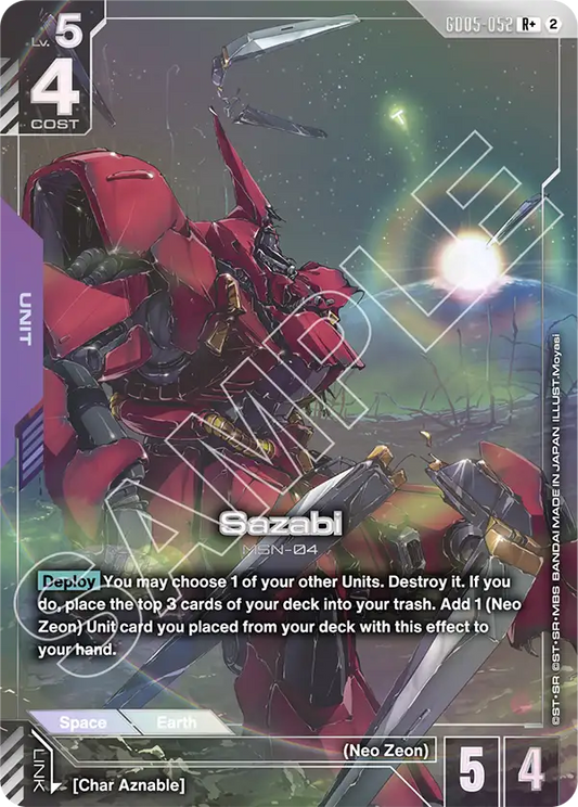 GD05-052/Sazabi R+ GD05