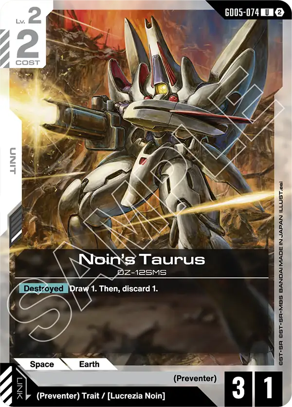 GD05-074/Noin's Taurus U GD05