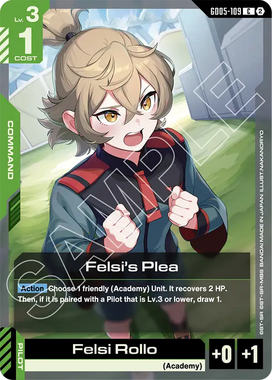GD05-109/Felsi's Plea C GD05