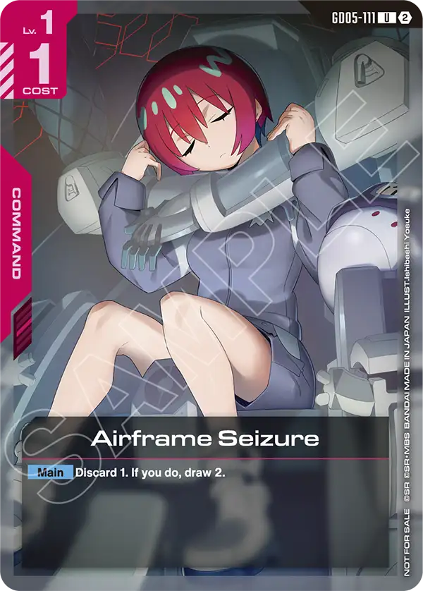 GD05-111/Airframe Seizure U Gundam Promo