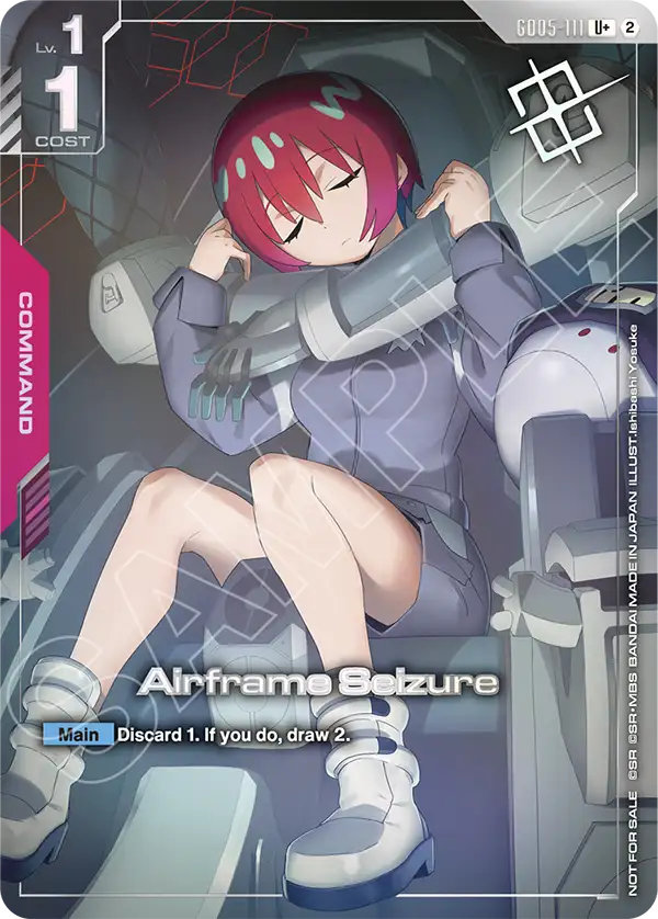 GD05-111/Airframe Seizure U+ Gundam Promo