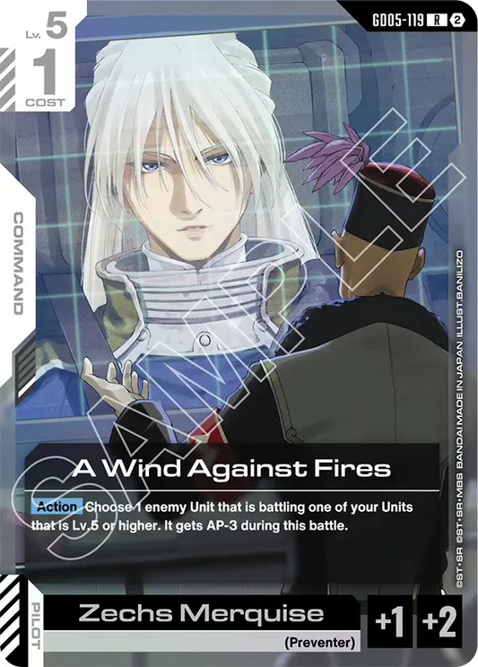 GD05-119/A Wind Against Fires R GD05
