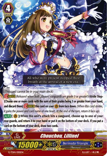 G-TD14/001EN Chouchou, Lillinel TD (RRR Foil)