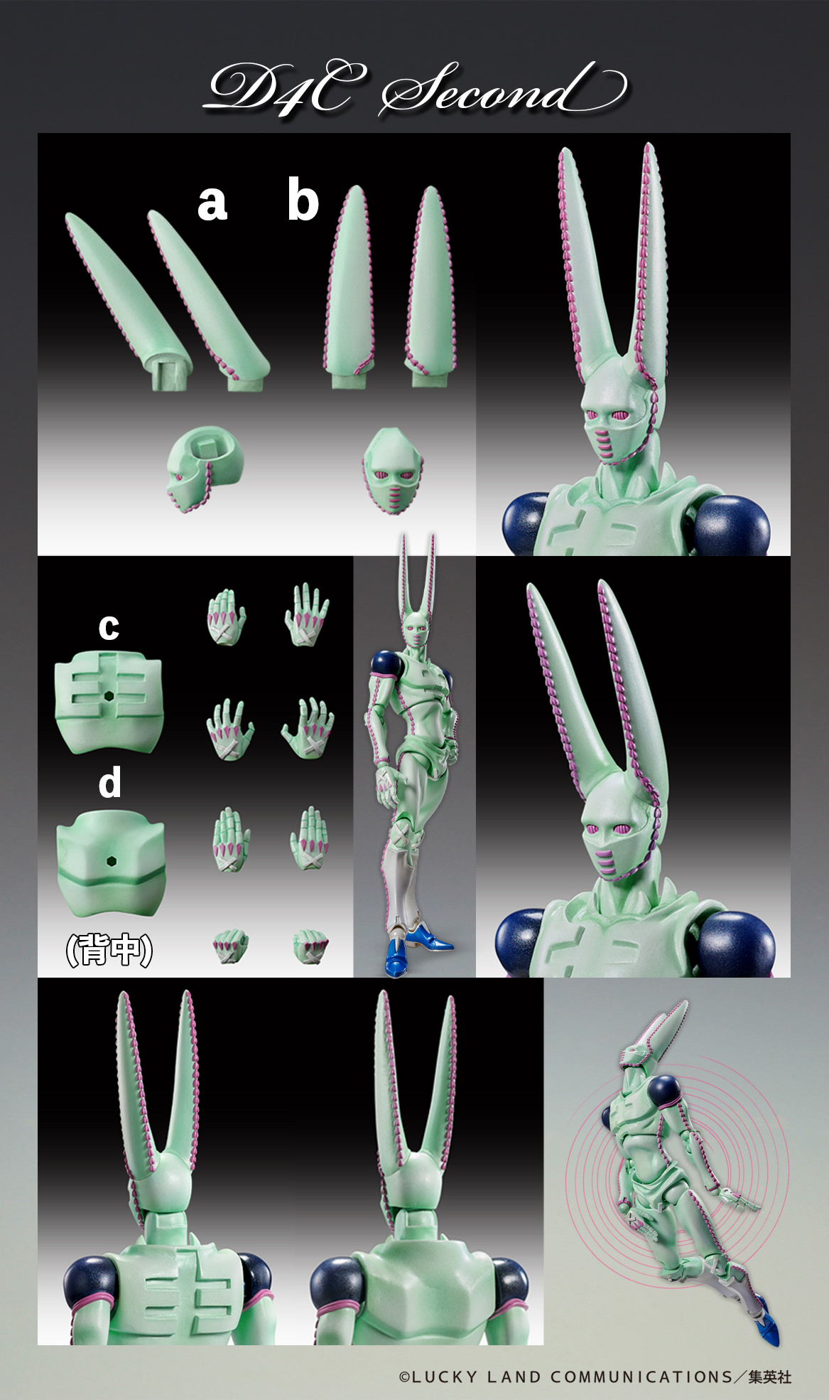 [PREORDER] Medicos Entertainment Chozokado D4C Second