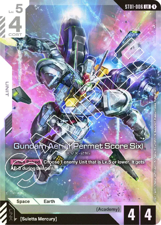 ST01-006/Gundam Aerial (Permet Score Six) LR ST01