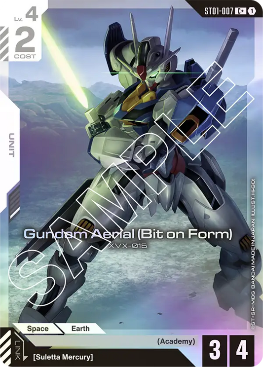 ST01-007/Gundam Aerial (Bit on Form) C+ ST01