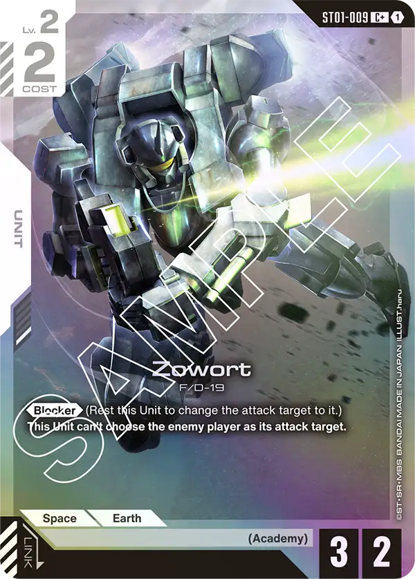 ST01-009/Zowort C+ ST01