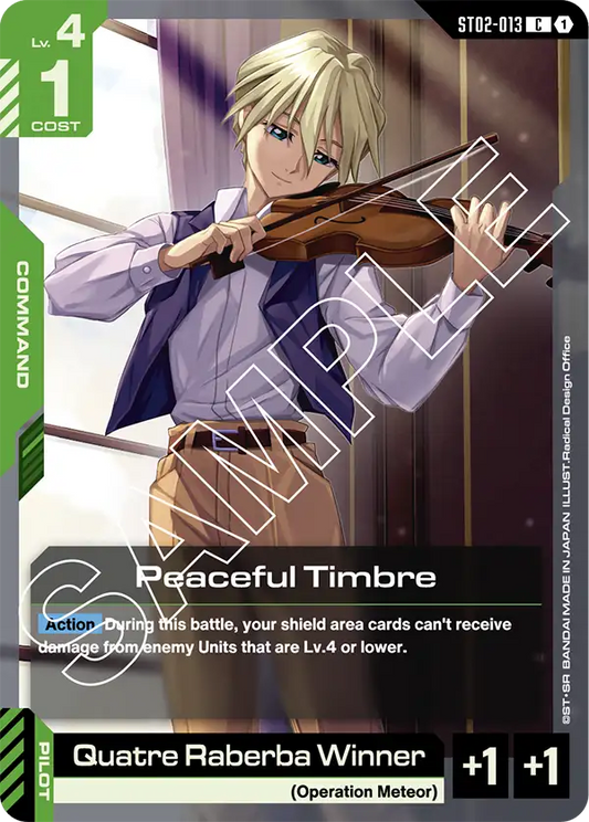 ST02-013/Peaceful Timbre C ST02